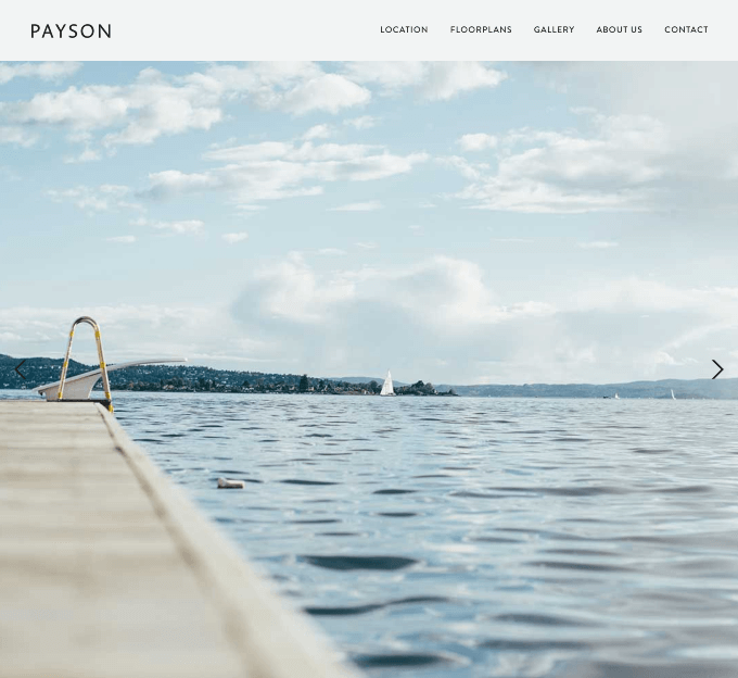 Website Template Payson