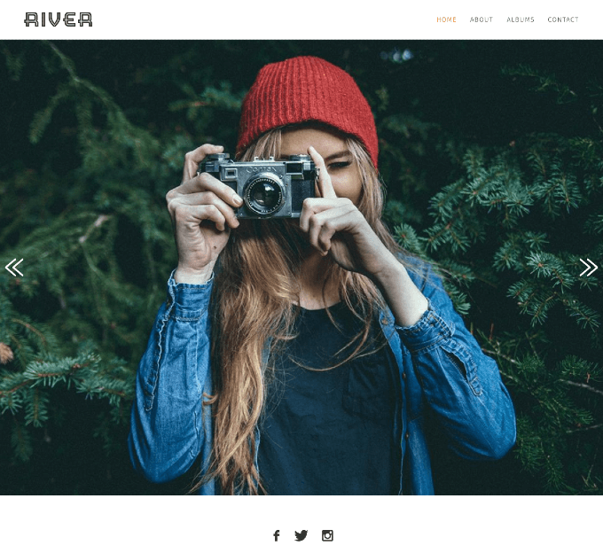 Website Template River