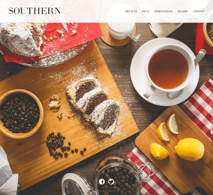 Website Template Southern