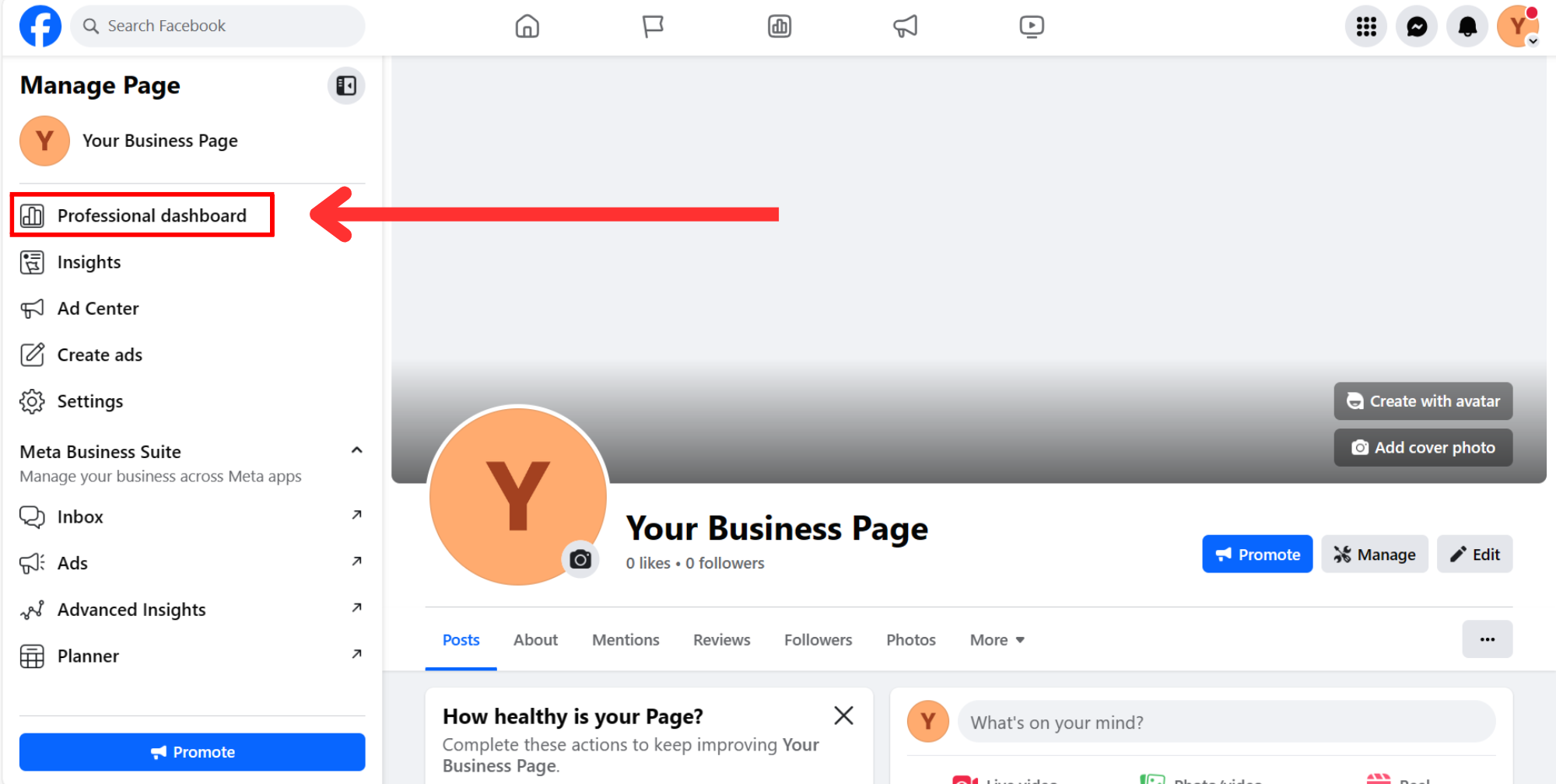 Facebook Page