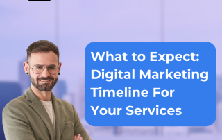 Timeline from a Digital Marketing Agency