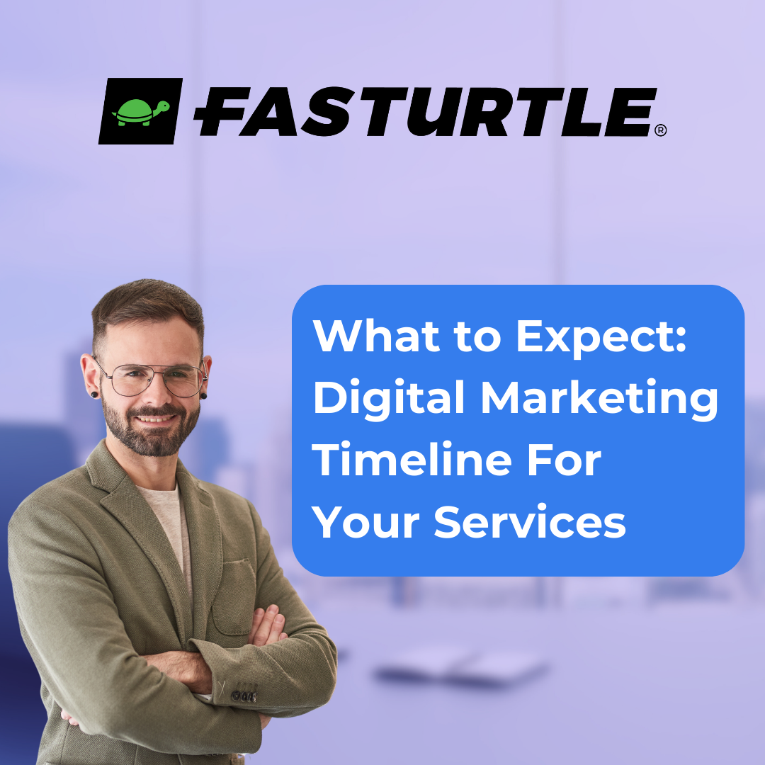 Timeline from a Digital Marketing Agency