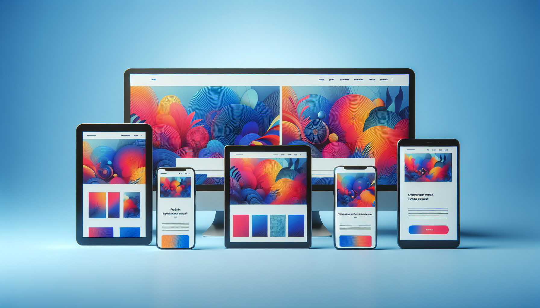 Responsive design across devices