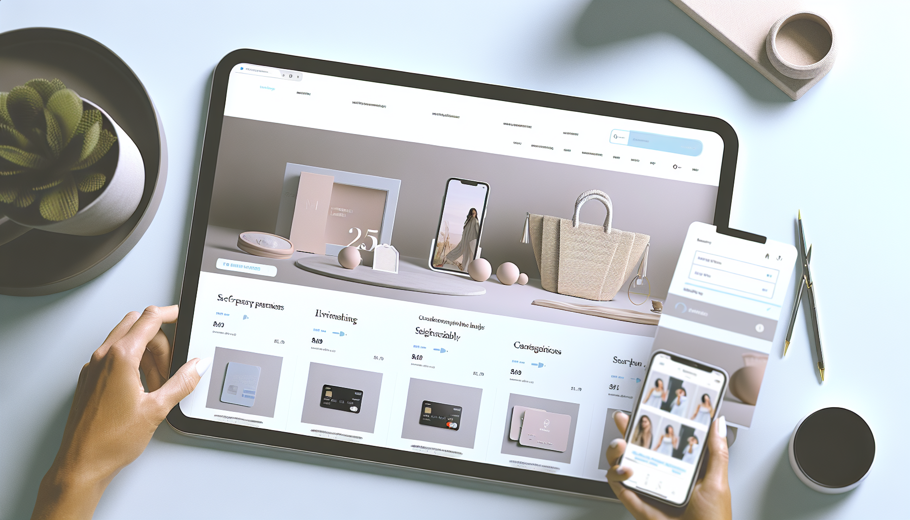 eCommerce design for online stores