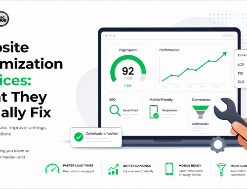 Website Optimization Services: What They Actually Fix